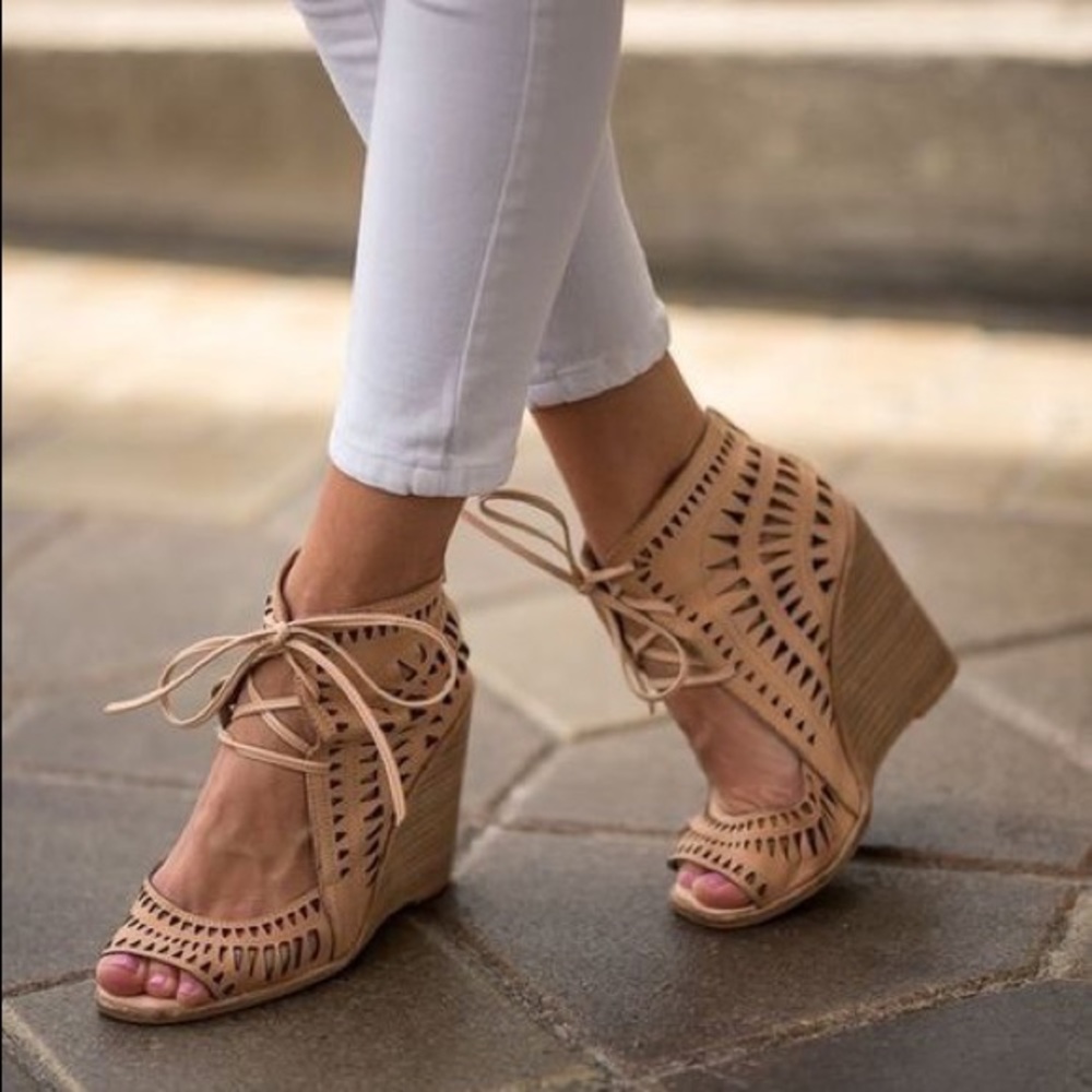 Jeffrey Campbell Rodillo Wedge Sandal
